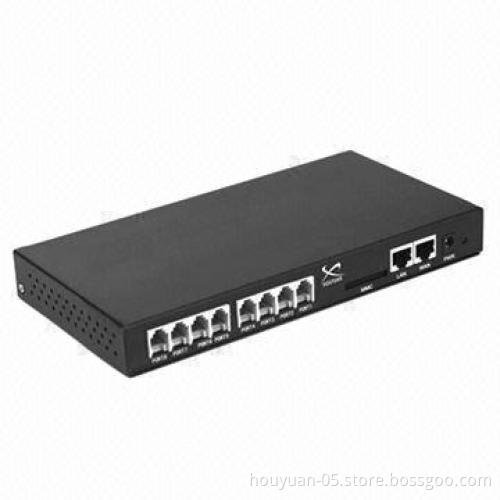 IP PBX, 8-port VoIP Gateway, Suitable for 100 Staff Enterprise IP PBX, IP PBX Supports VPN N2N